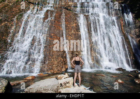 Cascades du Herisson, Franche Comte, Jura Stockfoto