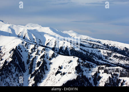 Winter im hohen Gebirge Stockfoto