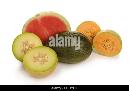 saftige Melone Stockfoto