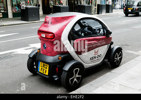 Eco-Micro Auto, Baker Street, London, England, UK Stockfoto