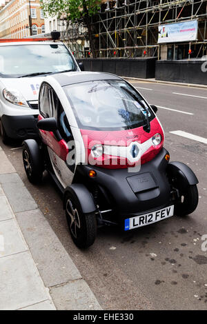 Eco-Micro Auto, Baker Street, London, England, UK Stockfoto