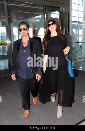 Promis am Toronto Pearson internationaler Flughafen mit: Al Pacino wo: Toronto, Kanada bei: 07 Sep 2014 Stockfoto