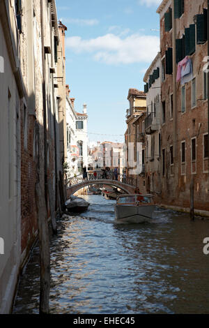 Kanal in Venedig - Venezia - Venedig kanal Stockfoto