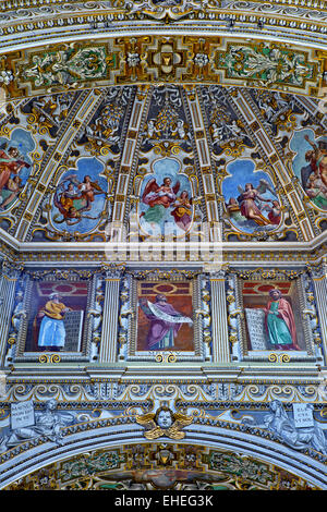 Basilika Santa Maria Maggiore, Bergamo, Italien Stockfoto