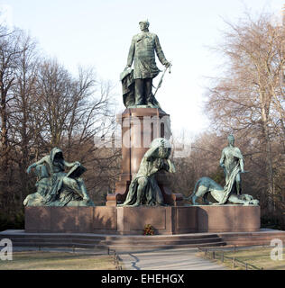 Denkmal von Bismarck in Berlin Stockfoto