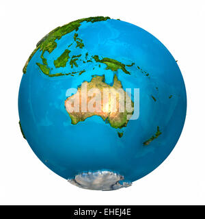 Planetenerde - Australien Stockfoto