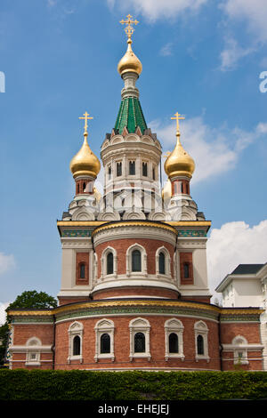 Russische orthodoxe Kirche Stockfoto