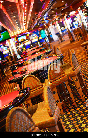 Casino-Tisch Stockfoto
