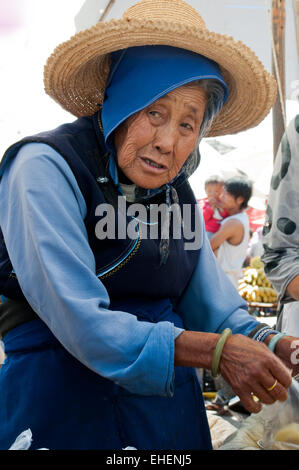 Jiang Wei Markt Stockfoto