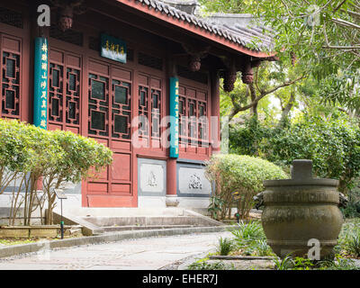 Fukushuen / Fukusyuen / Fukushu Garten, Naha City. Okinawa, Japan. Basierend auf Gärten der Stadt Fuzhou, China. Stockfoto