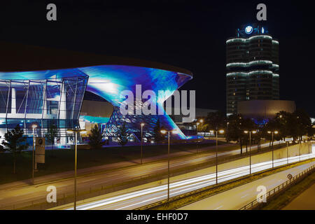 BMW WELT MÜNCHEN Stockfoto