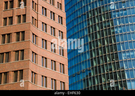 Detail des Potsdamer Platzes Stockfoto