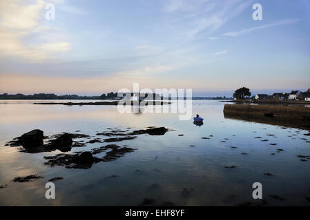 Saint-Cado, Bretagne, Frankreich Stockfoto