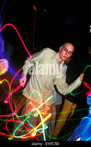 Rulin am Ministry of Sound in London am 5. März 1998. Stockfoto