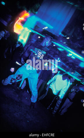 Rulin am Ministry of Sound in London am 5. März 1998. Stockfoto