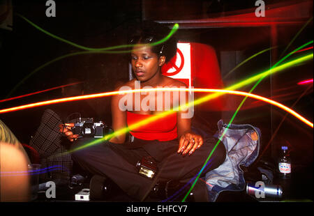 Rulin bei Ministry of Sound London 5. März 1998. Stockfoto