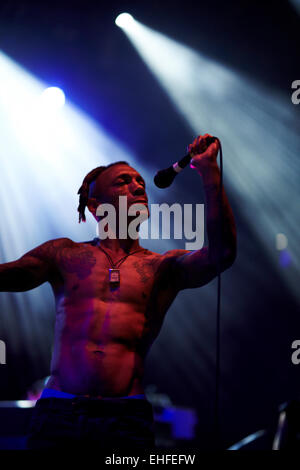 Tricky bei Bestival auf der Isle Of Wight Freitag, 10. September 2010. Stockfoto