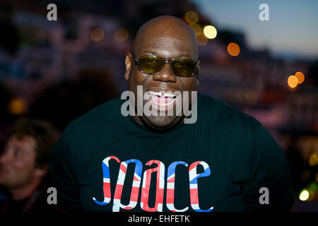 Carl Cox am IMS party auf Ibiza Dalt Villa am 25. Mai 2012. Stockfoto