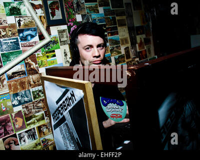 REEPERBAhN im Moustache Bar Dalston London 11.04.2011. Stockfoto