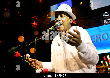 Roy Ayers live auf der Bühne am Hero2Hero Gig im Londoner Shepherds Bush Empire. Stockfoto