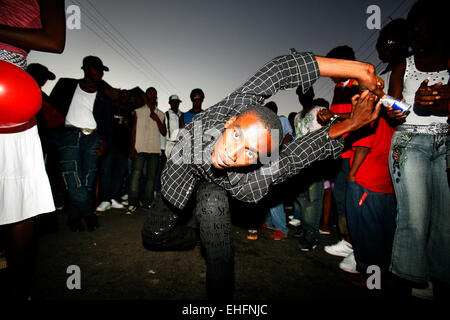 Passa Passa Straße Partei in Kingston Jamaika. Stockfoto