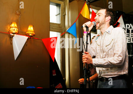 Abenteuer im Feld rote Beete in der Taverne Camden Lock. Stockfoto