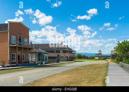 Fort Steele Erbe Stadt in der östlichen Kootenay Region von British Columbia, Kanada Stockfoto