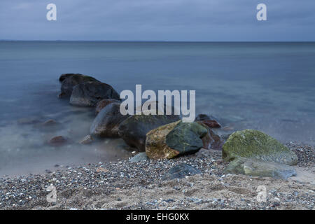 Rock am Steilufer Brodtener Stockfoto