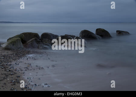 Rock am Steilufer Brodtener Stockfoto