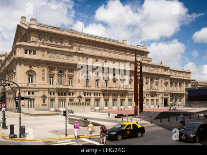 Argentinien, Buenos Aires, Plaza Estado del Vaticano, Teatro Colon Stockfoto