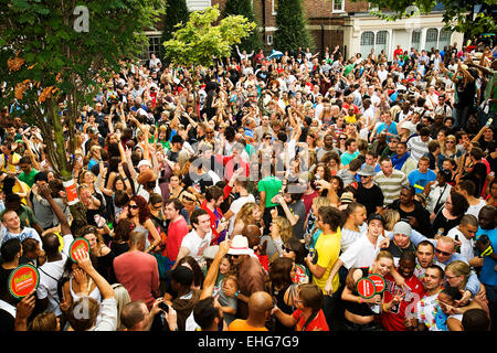 Guten Zeiten Soundsystem in Notting Hill Karneval 2008. Stockfoto