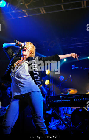 Metrische live im Electric Ballroom London 19.05.09. Stockfoto