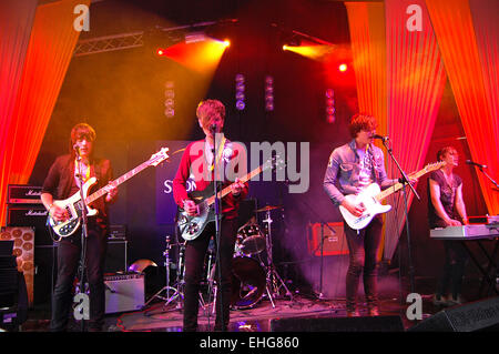 Die Schurken Leben auf der Isle Of Wight Festival Juni 2009. Stockfoto