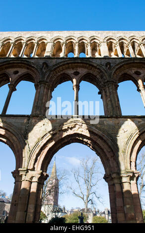 Jedburgh Abbey. Jedburgh. Scottish Borders, Schottland Stockfoto