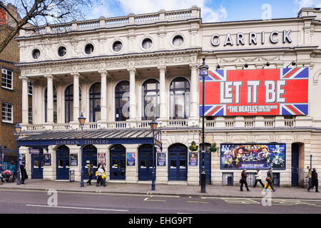 Garrick Theatre, Charing Cross Road, London Stockfoto