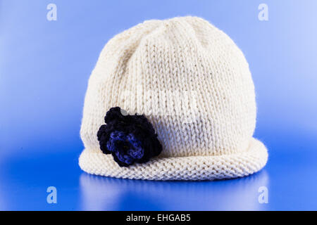 Schöne 100 % Merino gekocht Wollmützen, handgefertigt aus meiner Mami! Stockfoto