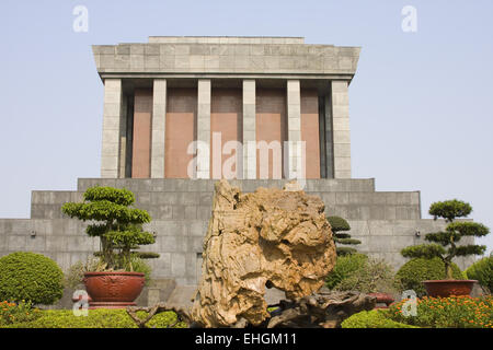 Ho-Chi-Minh-Mausoleum in Hanoi, Vietnam, Asien Stockfoto