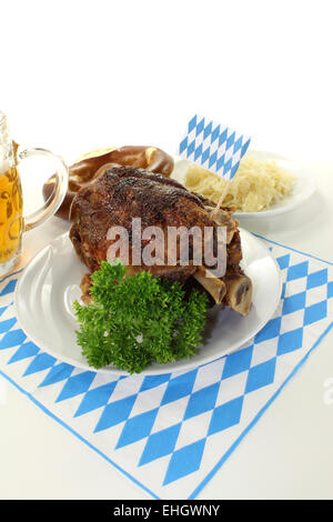 Eisbein Stockfoto