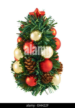 Kleiner Weihnachtsbaum Dekoration Stockfoto