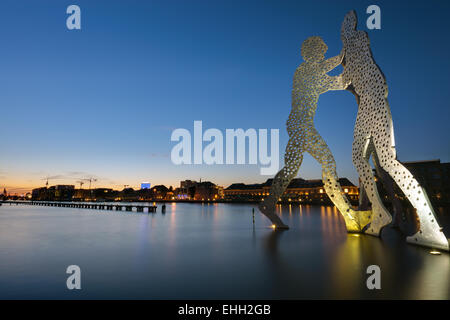 Molekül-Männer in Berlin Stockfoto