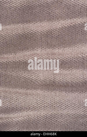 Gestreifte zerknittert violetten Tuch Material fragment Stockfoto
