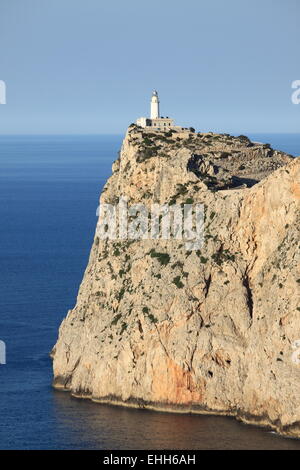 Leuchtturm am Cap de Formentor Stockfoto