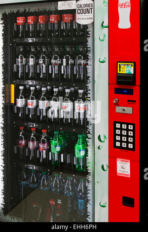 Coca-Cola-Automaten - USA Stockfoto