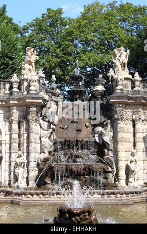 Bad der Nymphen in Dresden Zwinger Stockfoto