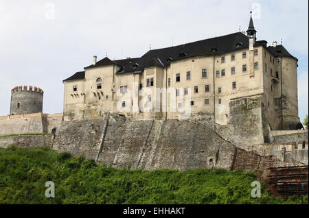 Schloss Cesky Sternberk Stockfoto