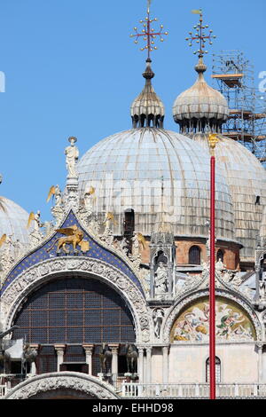 St.-Markus-Kathedrale in Venedig Stockfoto