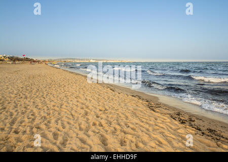 Strand in Hammamet, Tunesien Stockfoto