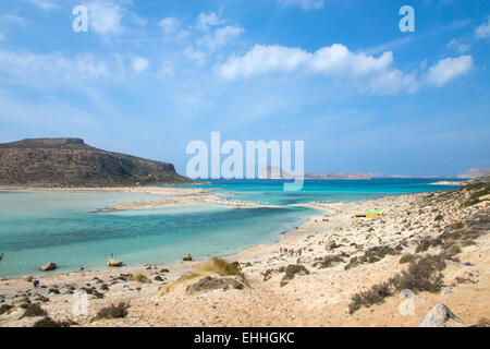 Balos Beach auf Kreta Stockfoto