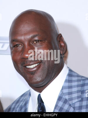 Las Vegas, Nevada, USA. 14. März 2015. Michael Jordan besucht das Derek Jeter Celebrity Invitational Dinner am 13. März 2015 im ARIA Resort & Casino in Las Vegas, Nevada. Bildnachweis: Marcel Thomas/ZUMA Draht/Alamy Live-Nachrichten Stockfoto