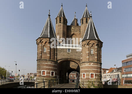 Haarlem, Amsterdamse Poort, Holland Stockfoto